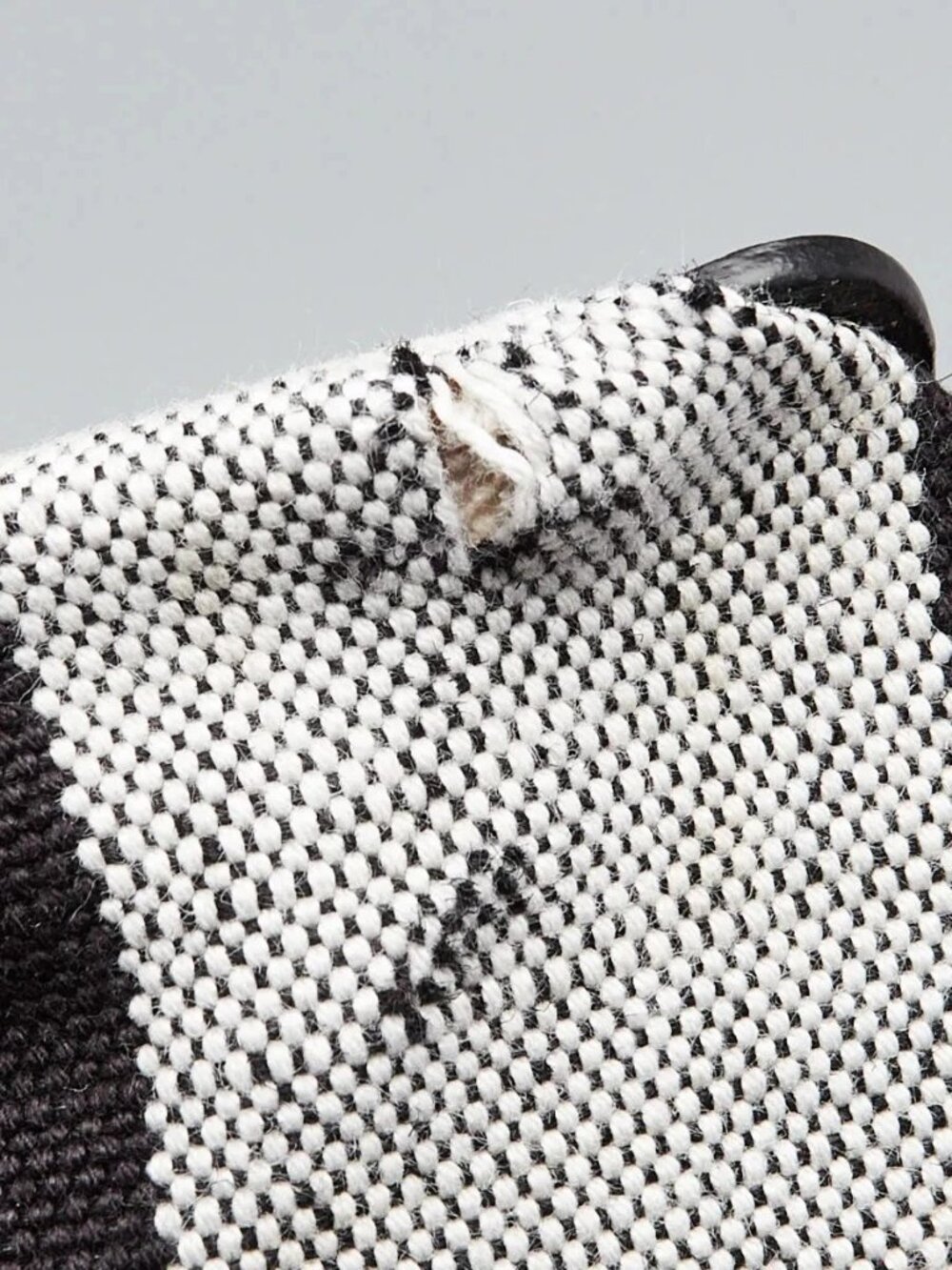 Burberry Black Classic Check Canvas Doodle Reversible Tote Bag - Picture 6 of 10